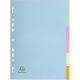 A4 Pastel Recycled Dividers 10 Part 1 Set
