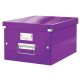 Storage Box Click & Store A4 Purple