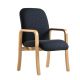 Yealm Chair With Arms Black