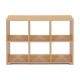 Bubblegum 6 Cube Divider Horizontal Maple