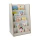 Free Standing Book Display Unit Grey