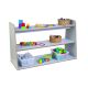 Open Free Standing Shelf Unit Grey