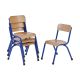 Milan Chair SH350mm Blue