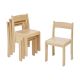 Beech Stackable Chair SH350mm Pack of 4