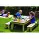 Rectangular Table & Bench Set (Toddler)