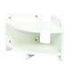 Baby Low Corner Unit, White