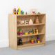 Wild Wood Three Shelf Storage Unit Maple