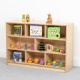 Wild Wood Eight Compartment Storage Unit Maple