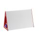 A2 Wedge Whiteboard Landscape Red