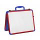 A3 Landscape Wedge Folding Whiteboard Red/Blue