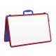 A2 LandscapeWedge Folding Whiteboard Red/Blue