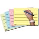 A4 Tinted Whiteboards Assorted Colours Pack of 4