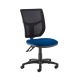 MeshBack Operator Chair No Arms Scuba Blue