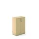 Double Door Cupboard Beech H1230mm
