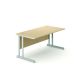 Rectangular Cantilever Desk W800mm Beech