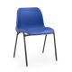 Affinity Chair Black Frame SH460mm Blue
