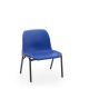 Affinity Chair Black Frame H310mm Blue