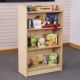 Library Bookcase Maple H1250mm