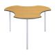 Connect Table Charcoal Edge H640mm Beech