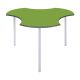 Connect Table Charcoal Edge H640mm Tangy Green