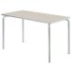 Rect Table LGrey Edge 120x60x76cm Grey Speckle