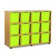 12 Quad Tray Unit Beech Lime
