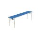 Contour Stacking Bench 1220x254xH381mm Azure