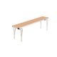 Contour Stacking Bench 1520x254xH483mm Oak