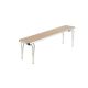 Contour Stacking Bench 1830x254xH432mm Maple