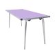 Contour Folding Table 1520x685x546mm Lilac