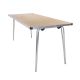Contour Folding Table 1520x685x546mm Maple