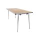 Contour Folding Table 1520x685x508mm Maple