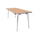 Contour Folding Table 1520x685x508mm Oak
