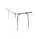 Contour Folding Table 1520x685x508mm White