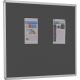 Accents Aluminium Framed Noticeboard H1200xW1500 Charcoal
