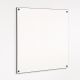Colour Edged Whiteboards 1200x1200mm Black