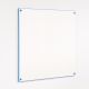 Colour Edged Whiteboards 1200x1200mm Blue