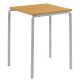 Crush Bent Square MDF Table H460mm Beech