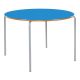 Crush Bent Trap MDF Table 1200 x 600 x H760mm Blue