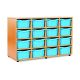 16 Double Tray Unit Cyan