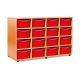 16 Double Tray Unit Red