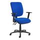 Senza Chair Adjustable Arms Blue