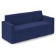 Osla Three Seater Sofa Cobalt Blue
