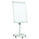 Magnetic Round Base Flip Chart Easel Grey