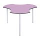 Connect Table Charcoal Edge H760mm Lilac