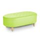 Quilted Adult Tub Stool Lime