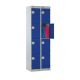 2 Column Locker W300 x D450 x H1800mm Blue