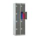 2 Column Locker W300 x D450 x H1800mm Dark Grey