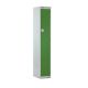 1 Column Locker W300 x D450 x H1800mm Green