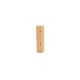 2 Door Wooden Locker H1370mm Inset Handle Beech